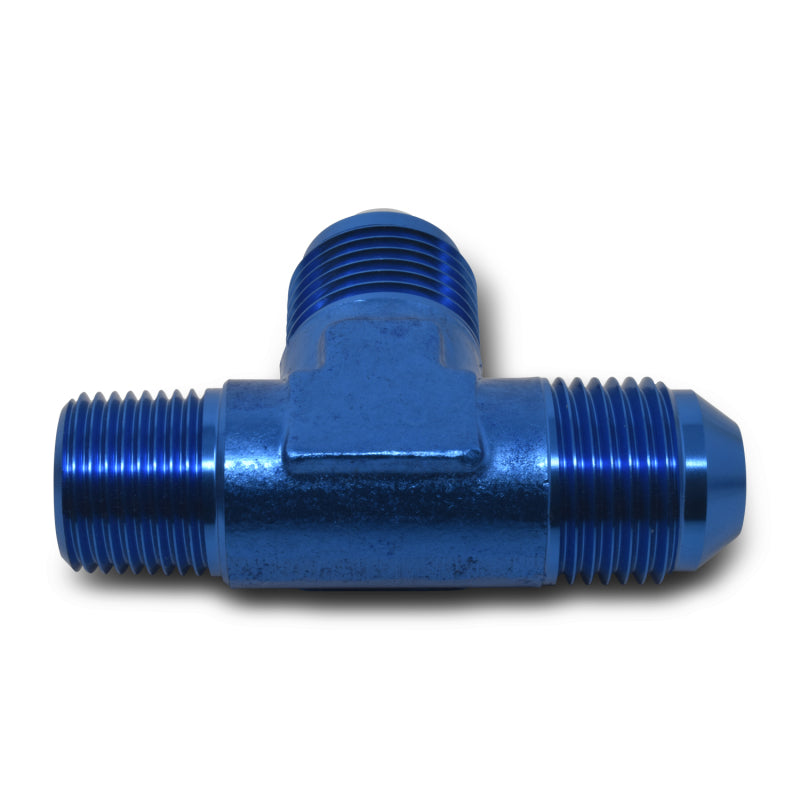 Russell Performance -4 AN to 1/8in NPT Flare to Pipe Tee On Run Fitting Fittings Russell