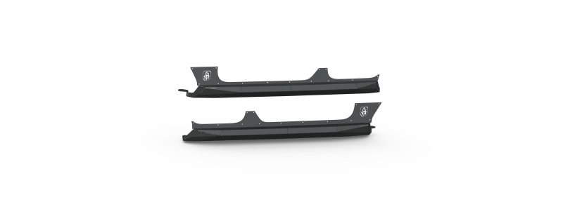 Road Armor 18-20 Jeep Wrangler JL Stealth Rocker Armor Panel & Guard - Tex Blk Body Armor & Rock Rails Road Armor