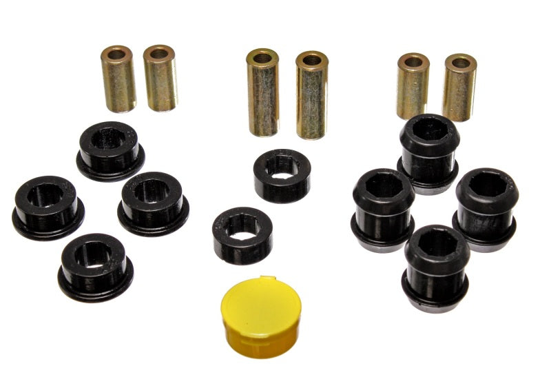 Energy Suspension 88-91 Honda Civic/CRX Black Front Control Arm Bushing Set Bushing Kits Energy Suspension
