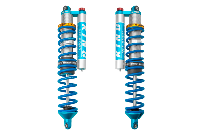 King Shocks 14+ Polaris RZR-XP1000/Turbo Front 2.5 Internal Bypass Remote Coilover w/ Adjuster Shocks and Struts King Shocks