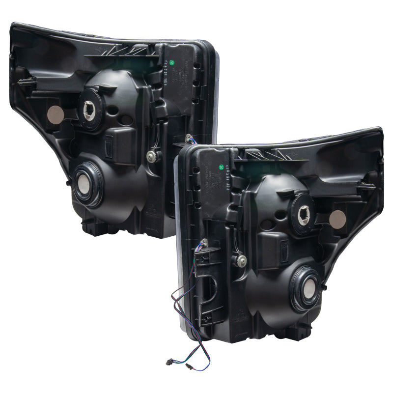 Oracle 11-16 Ford F250/350 LED HL - Black - ColorSHIFT w/ BC1 Controller Headlights ORACLE Lighting