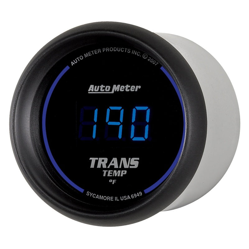 Autometer 52.4mm Black Digital Trans Temperature Gauge Gauges AutoMeter