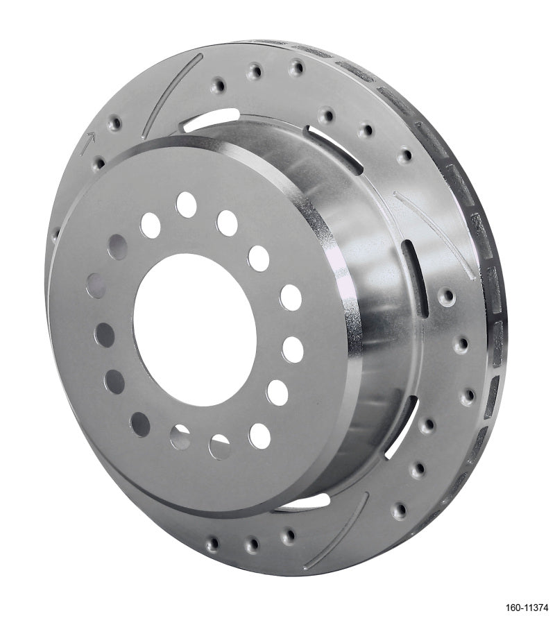 Wilwood Rotor-1.91in Offset-SRP-Drill-RH 11.00 x .810 - 5 Lug Brake Rotors - 2 Piece Wilwood