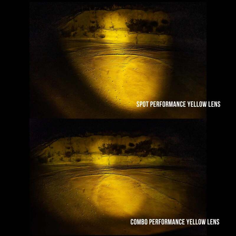 KC HiLiTES FLEX ERA LED Performance Yellow Combo Lens for Light Bars Light Bars & Cubes KC HiLiTES