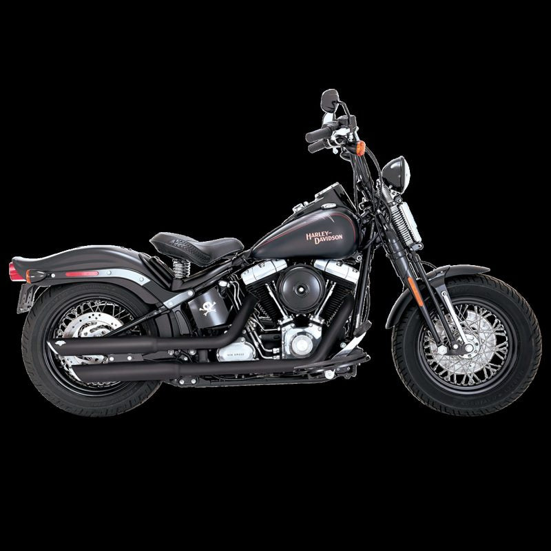 Vance & Hines HD Softail Deluxe/Slim/Crossbones Ts S/OS Slip-On Exhaust Motorcycle Slip-On Vance and Hines