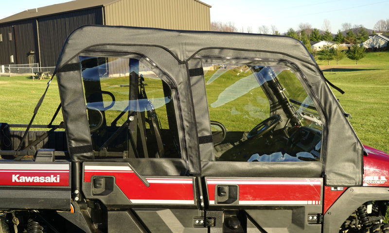 Seizmik 15+ Kawasaki Mule PRO-DXT/FXT Soft Upper Door Kit Doors Seizmik