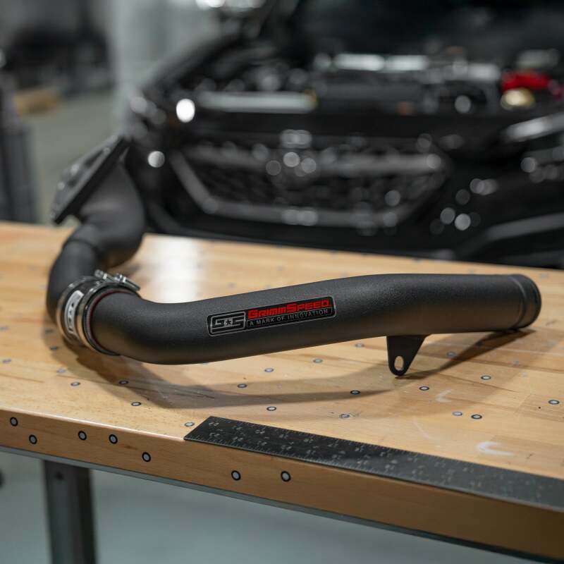 GrimmSpeed 2022+ Subaru WRX Charge Pipe Kit - Black Intercooler Pipe Kits GrimmSpeed