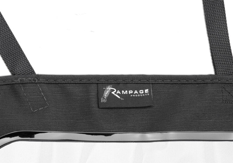 Rampage 2007-2018 Jeep Wrangler(JK) Windbreaker - Black Diamond Car Covers Rampage
