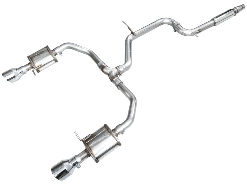 AWE Tuning 22-25 Volkswagen Jetta GLI Touring Edition Exhaust - Chrome Silver Tips Catback AWE Tuning