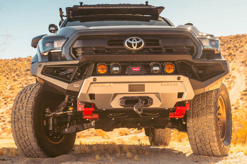 ARB 2024+ Toyota Tacoma Zenith Winch Bar - TXT Black Bull Bars ARB
