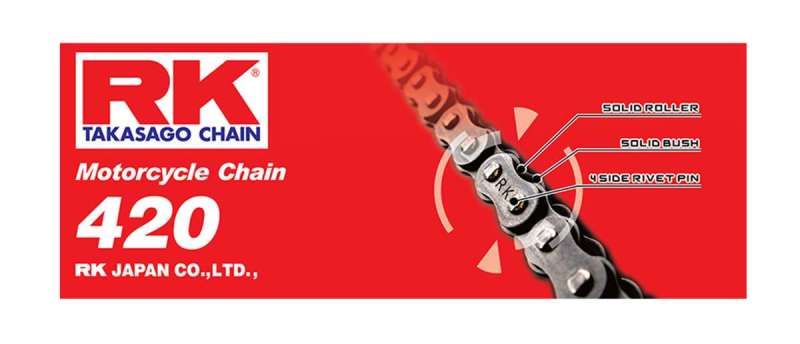 RK Chain RK-M 420-100L - Natural Chains RK Chain