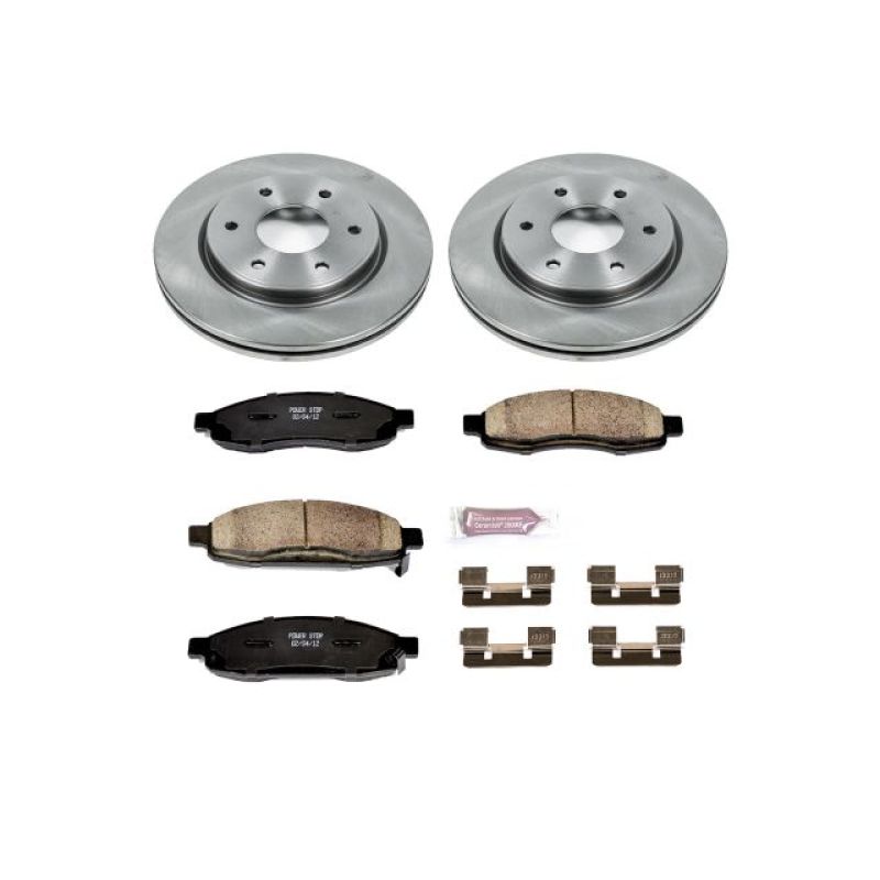 Power Stop 05-07 Infiniti QX56 Front Autospecialty Brake Kit Brake Kits - OE PowerStop