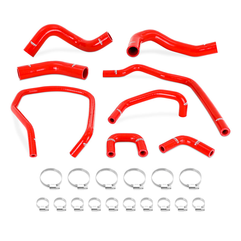 Mishimoto 04-10 Infiniti QX56 / 04-14 Titan Silicone Coolant Hose Kit - Red Hoses Mishimoto