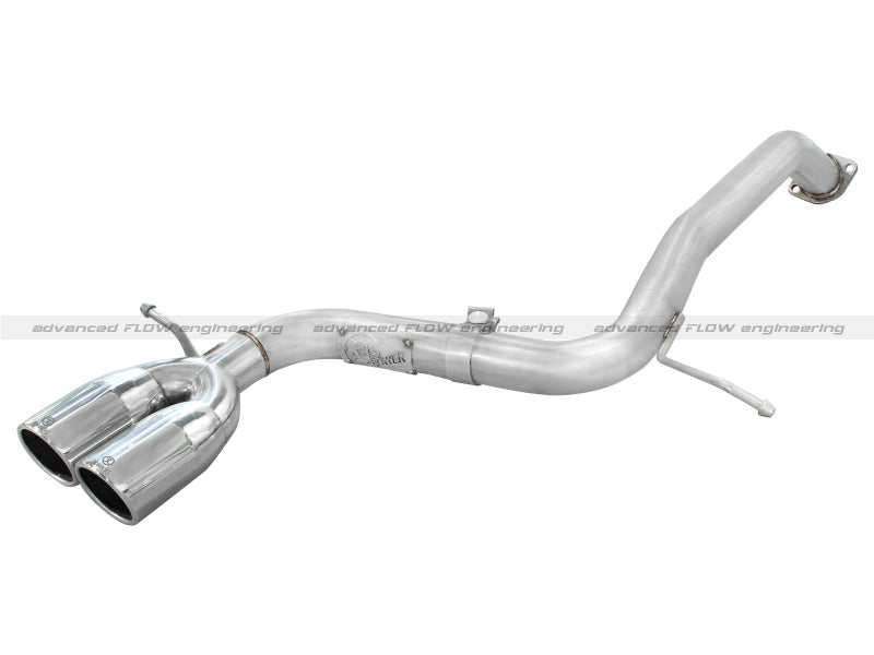 aFe Takeda Exhaust Axle-Back 08-14 Scion xB L4 2.4L 304SS Polished Dual Tips Exhaust Axle Back aFe
