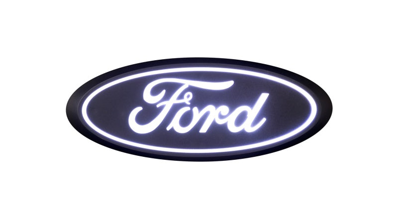 Putco 17-20 Ford SuperDuty Front Luminix Ford LED Emblem - w/o Camera CutOut Light Bars & Cubes Putco