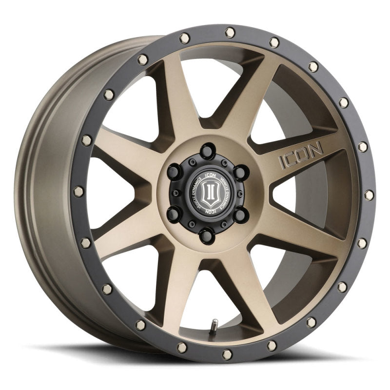 ICON Rebound 20x9 5x150 16mm Offset 5.625in BS Bronze Wheel Wheels - Cast ICON