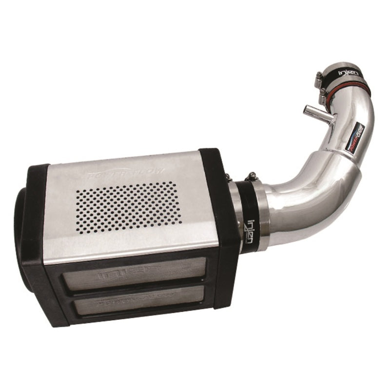 Injen 07-09 Wrangler 3.8L V6 w/ Box Polished Power-Flow Air Intake System Cold Air Intakes Injen