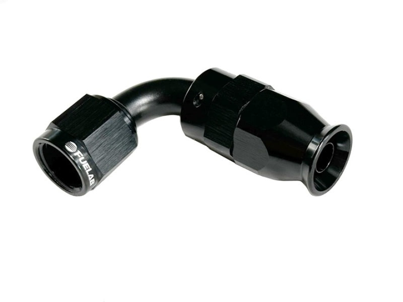 Fuelab PTFE Swivel Hose End Fitting - 90 Degree - 6AN Fittings Fuelab