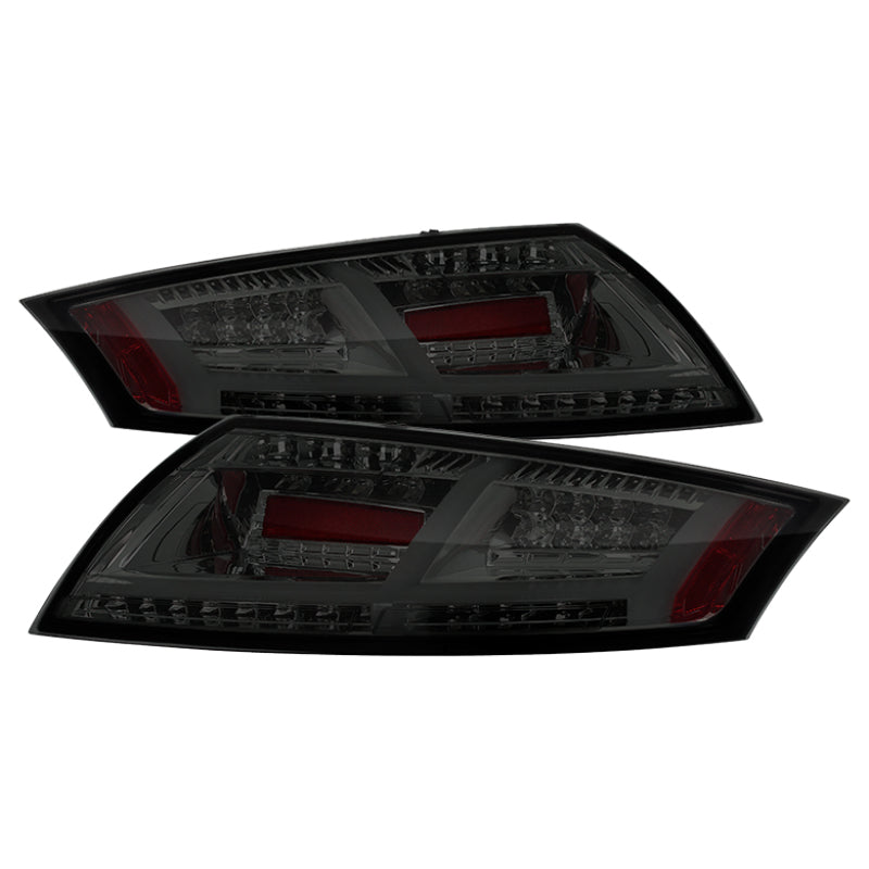 Spyder Audi TT 07-12 LED Tail Lights Smoke ALT-YD-ATT07-LED-SM Tail Lights SPYDER