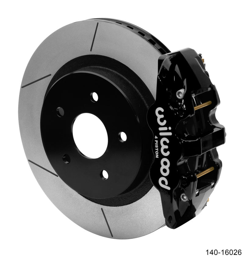 Wilwood Aerolite 4R Rear Kit 15.00in Black 13-17 Dodge Truck 1500 - 4WD Big Brake Kits Wilwood