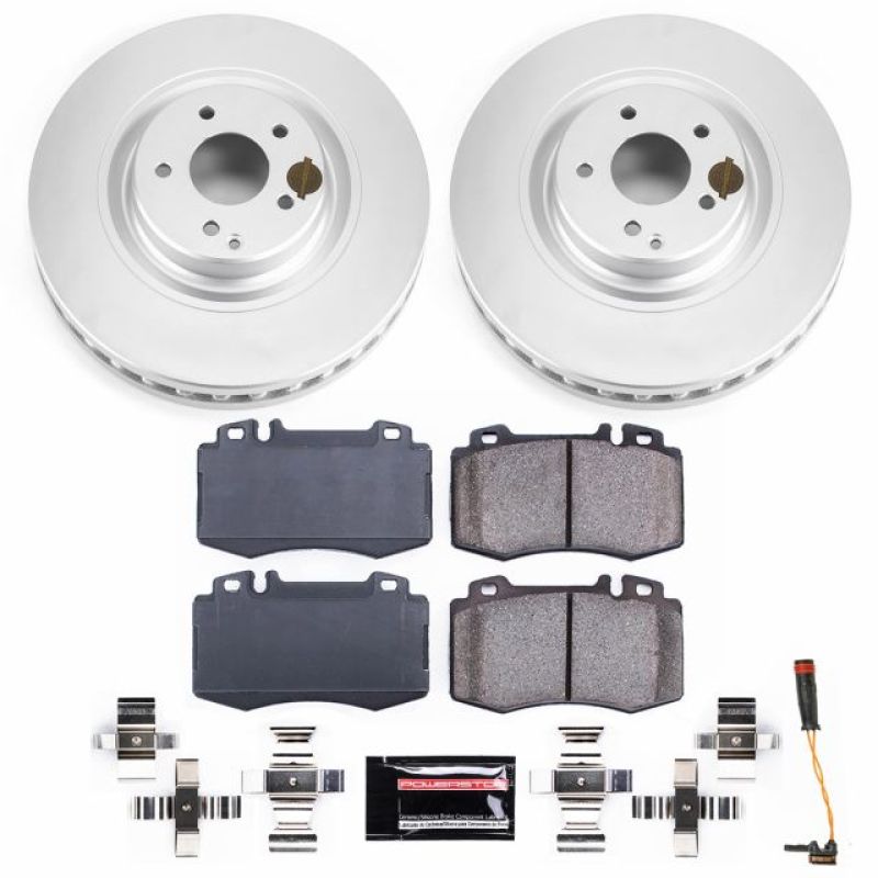 Power Stop 03-06 Mercedes-Benz CLK500 Front Z23 Evolution Sport Coated Brake Kit Brake Kits - Performance D&S PowerStop
