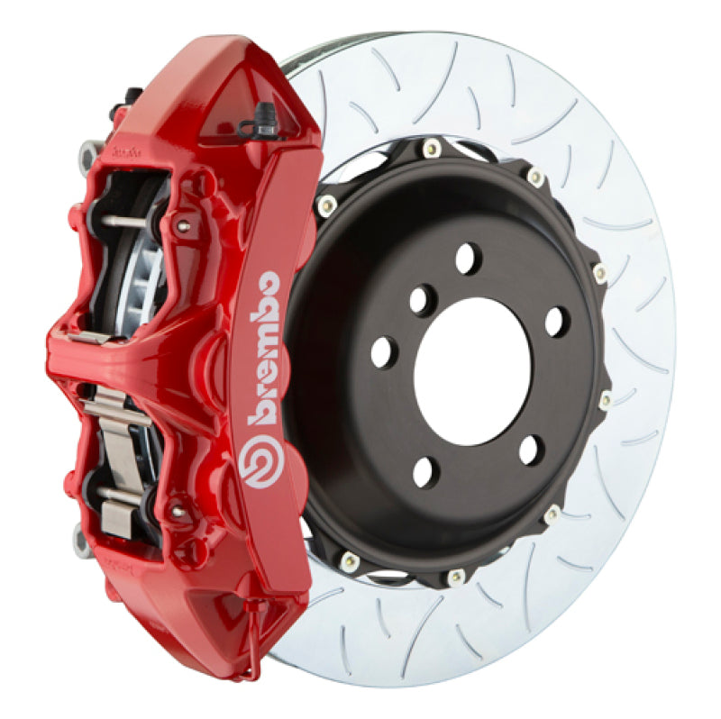 Brembo 12-20 BRZ (ZC6) Front, Slotted Type-3, 6 Piston, 355x32 2-Piece -Red Brake Kits - Performance Slot Brembo