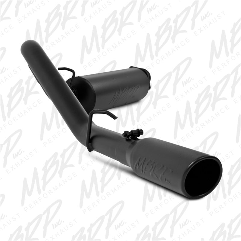MBRP 2000-2006 Jeep Wrangler (JK) Inline-4 2.5L Inline-6 4.0L Cat Back Single Side Catback MBRP