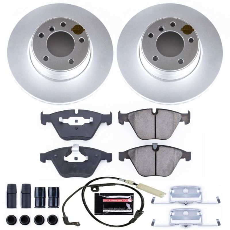 Power Stop 06-07 BMW 525i Front Z23 Evolution Sport Coated Brake Kit Brake Kits - Performance D&S PowerStop