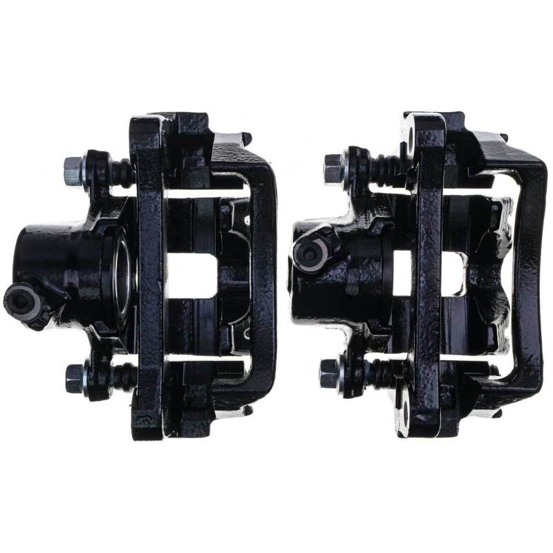 Power Stop 10-23 Lexus GX460 Rear Black Caliper - Pair w/Bracket Brake Calipers - Perf PowerStop