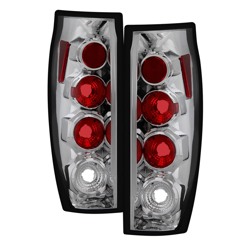 Spyder Chevy Avalanche 02-06 Euro Style Tail Lights Chrome ALT-YD-CAV04-C Tail Lights SPYDER