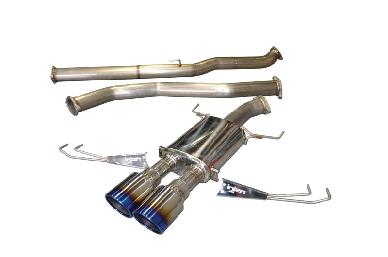 Injen 17-19 Honda Civic Type-R 3in SS Cat-Back Exhaust w/ Dual Burnt Titanium Tips Catback Injen