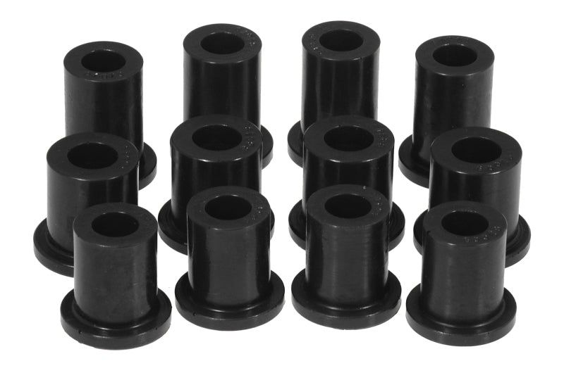 Prothane 79-93 Datsun D50 2wd Spring & Shackle Bushings - Black Bushing Kits Prothane
