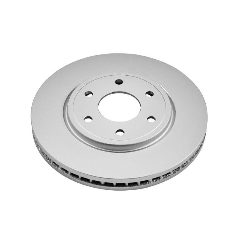 Power Stop 05-18 Nissan Frontier Front Evolution Geomet Coated Rotor Brake Rotors - OE - Cryo PowerStop