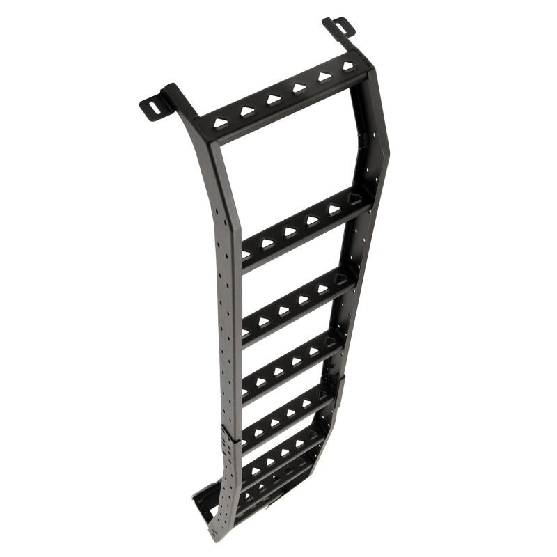 Westin 19-24 Mercedes-Benz Sprinter High Roof Mesa Side Ladder - Textured Black Roof Rack Westin