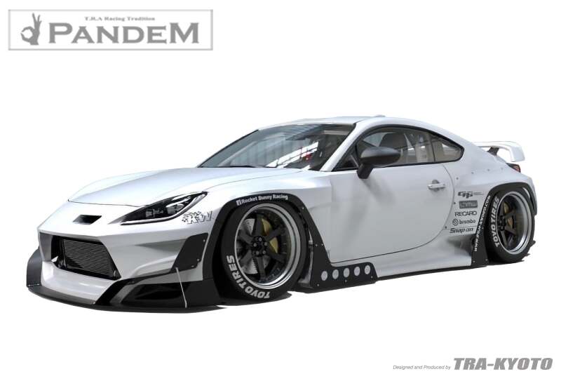GReddy Pandem 2022+ Toyota GR86 (ZN8) Rocket Bunny V1.5 Ducktail Wing Spoilers GReddy