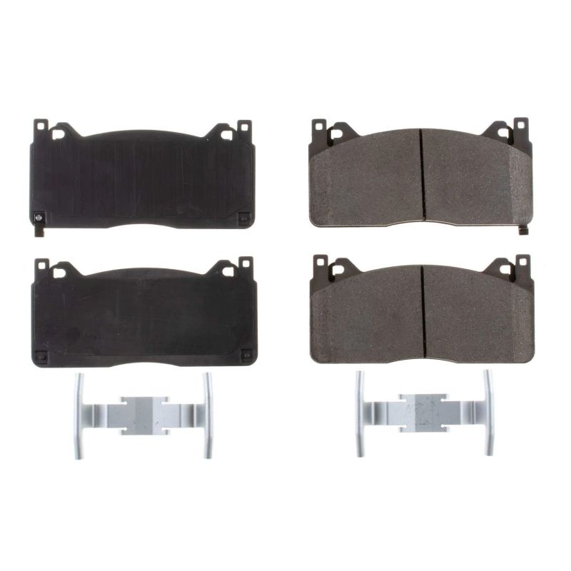 Power Stop 16-19 Ford Mustang Front Z17 Evolution Ceramic Brake Pads w/Hardware Brake Pads - OE PowerStop
