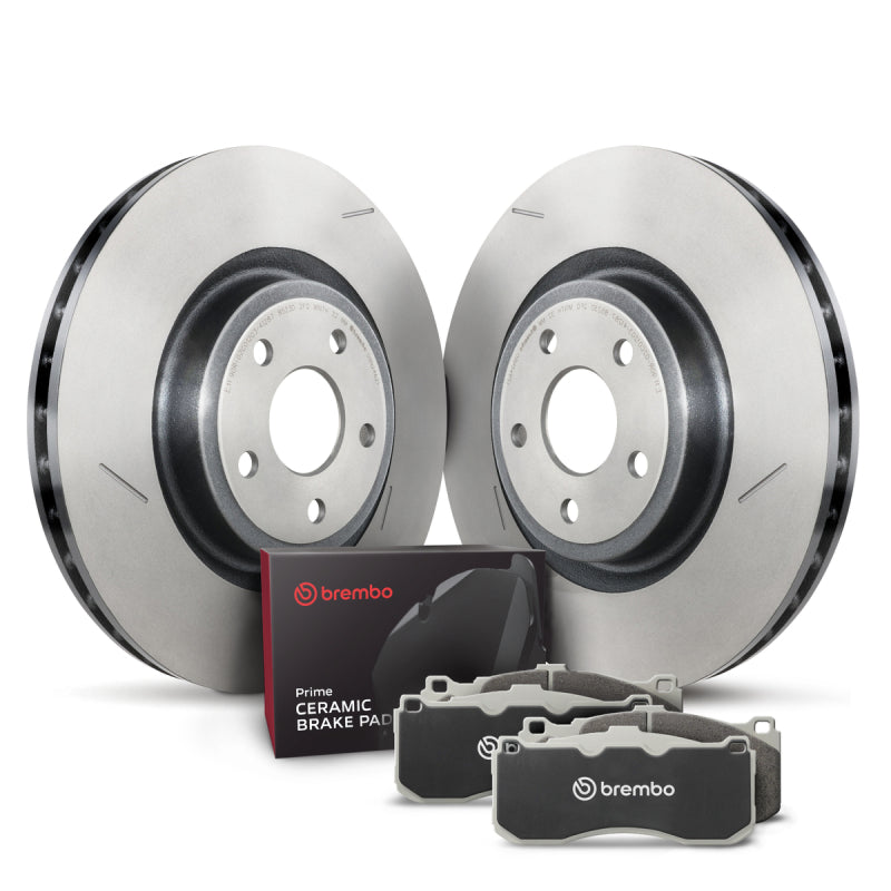 Brembo OE 2010 Chrysler 300/12-14 300/11-20 Dodge Challenger/2010 Charger Rear Disc Brake Kit Brake Rotors - OE Brembo OE