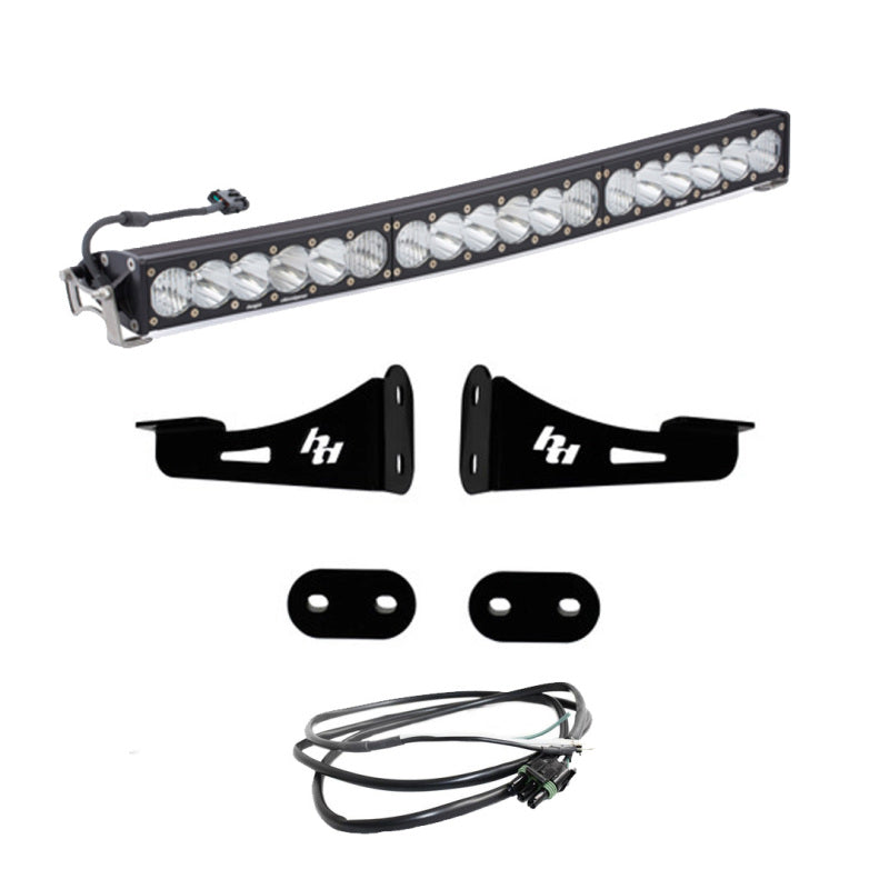 Baja Designs 17-19 Ford F-250/350 Super Duty OnX6+ Arc Front Bumper LED Light Kit - 30in Light Bars & Cubes Baja Designs