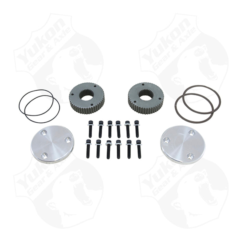 Yukon Gear Hardcore Drive Flange Kit For Dana 60 / 30 Spline Outer Stubs. Yukon Engraved Caps Differential Install Kits Yukon Gear & Axle