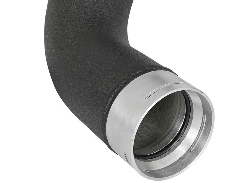 aFe BladeRunner 3in Black Intercooler Tube Cold Side 17-18 GM Diesel Trucks V8 6.6L (td) L5P Intercoolers aFe