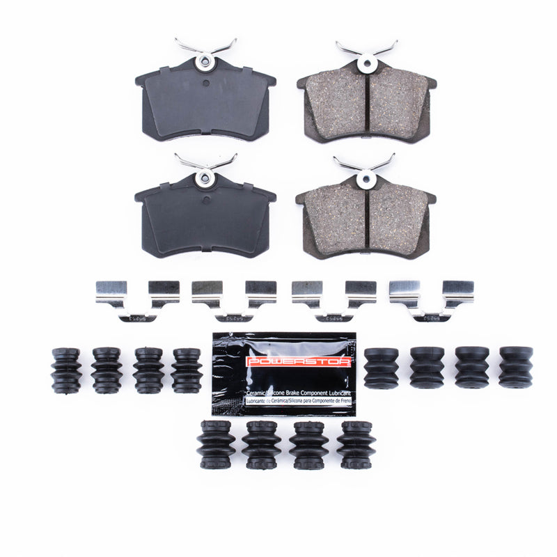 Power Stop 10-13 Audi A3 Rear Z23 Evolution Sport Brake Pads w/Hardware Brake Pads - Performance PowerStop