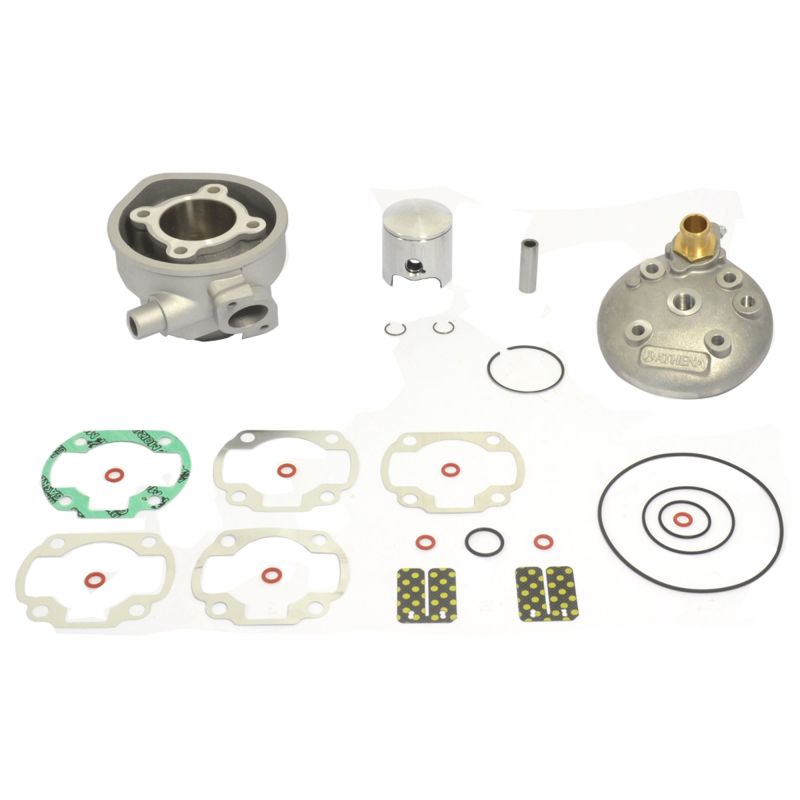 Athena 98-00 Aprilia 51 LC 50 47.6mm Bore 70cc 12mm Pin Domed Piston Big Bore Cylinder Kit w/Head Cylinder Kits Athena