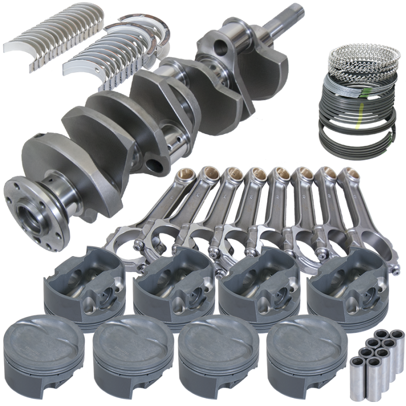 Eagle Ford FE 4.125in Crank 6.700in I-Beam Rods -26cc Inv Dome 4.090in Pistons Rotating Assembly Rotating Assemblies Eagle