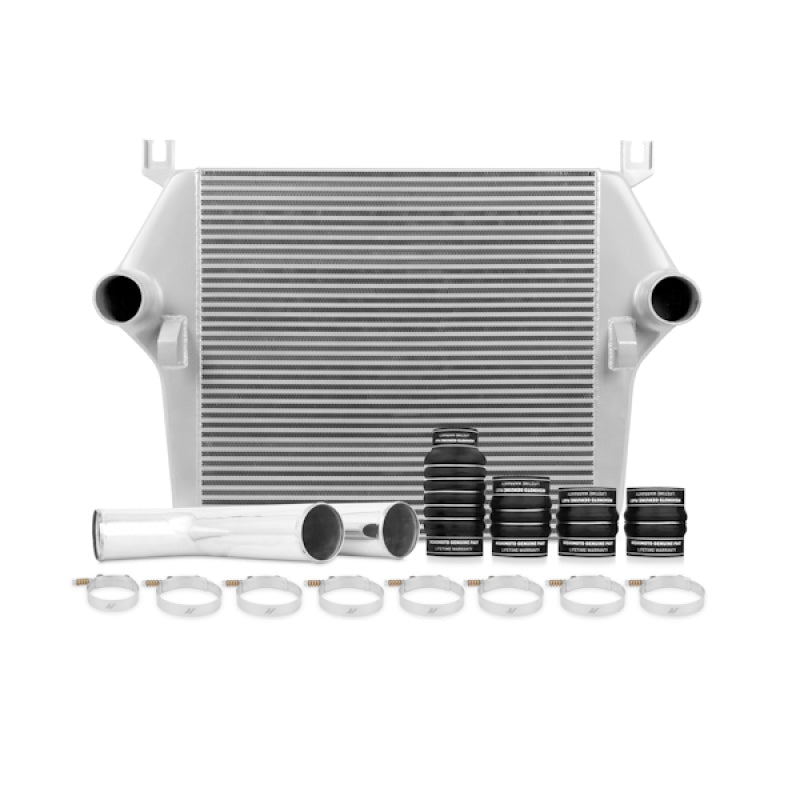 Mishimoto 07.5-09 Dodge 6.7L Cummins Intercooler Kit w/ Pipes (Silver) Intercooler Kits Mishimoto