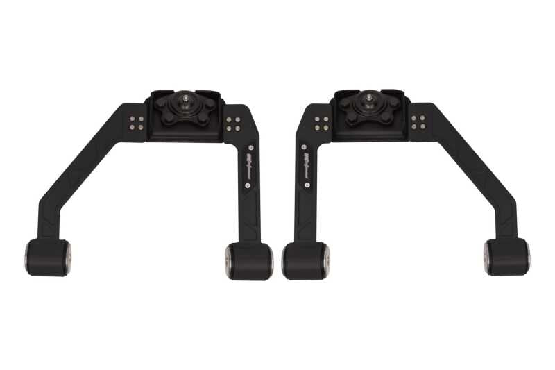 UMI Performance 15-25 Ford F-150 Adjustable Upper A-Arm Kit - Black Control Arms UMI Performance