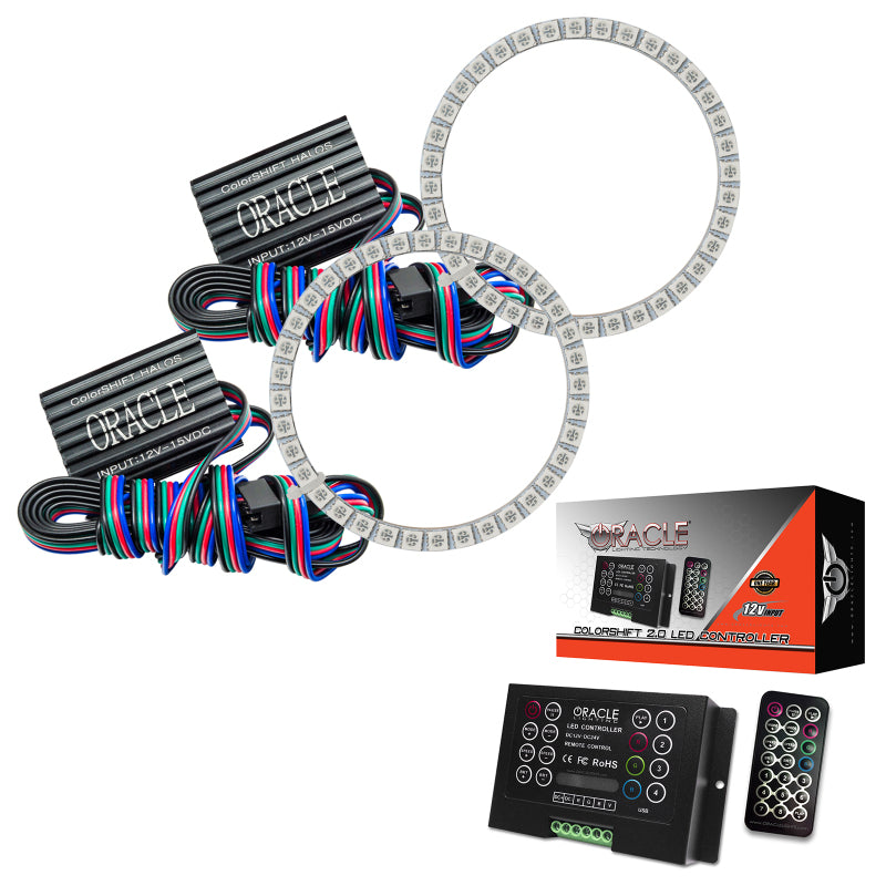 Oracle Saturn Sky 07-09 Halo Kit - ColorSHIFT w/ 2.0 Controller Headlights ORACLE Lighting