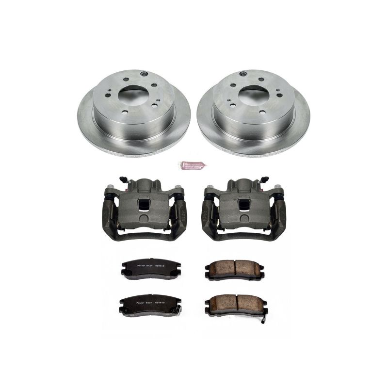 Power Stop 06-12 Mitsubishi Eclipse Rear Autospecialty Brake Kit w/Calipers Brake Kits - OE PowerStop