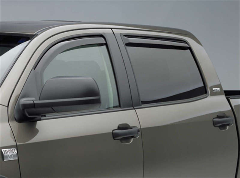 EGR 07+ Toyota Tundra Crewmax In-Channel Window Visors - Set of 4 (575191) Wind Deflectors EGR