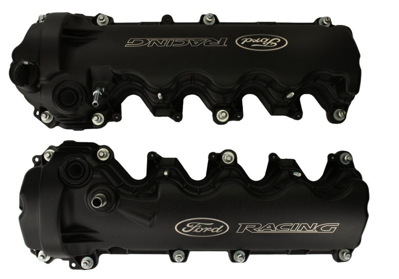Ford Racing Black Ford Racing Coated 3-Valve Cam Covers Valve Covers Ford Racing