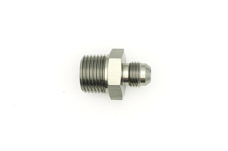 DeatschWerks 6AN Male Flare To 1/2in. Male NPT Adapter Fittings DeatschWerks